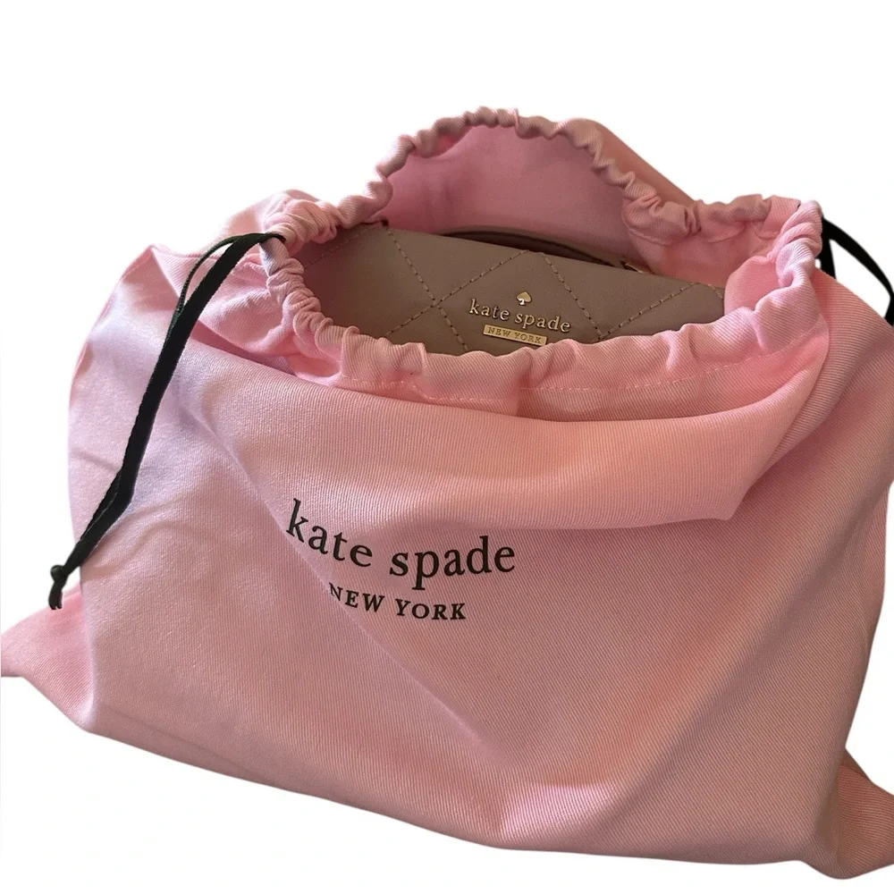 Gorgeous Kate Spade New York Emerson Place Harbor Leather Quilted Crossbody Bag